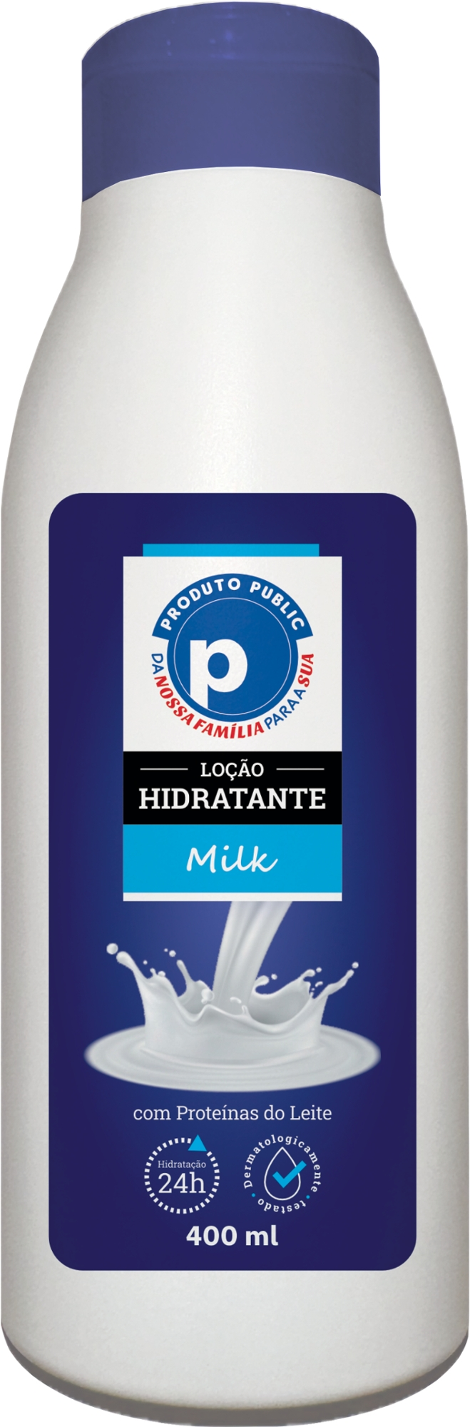 Locao Hidratante Public 400ml Milk