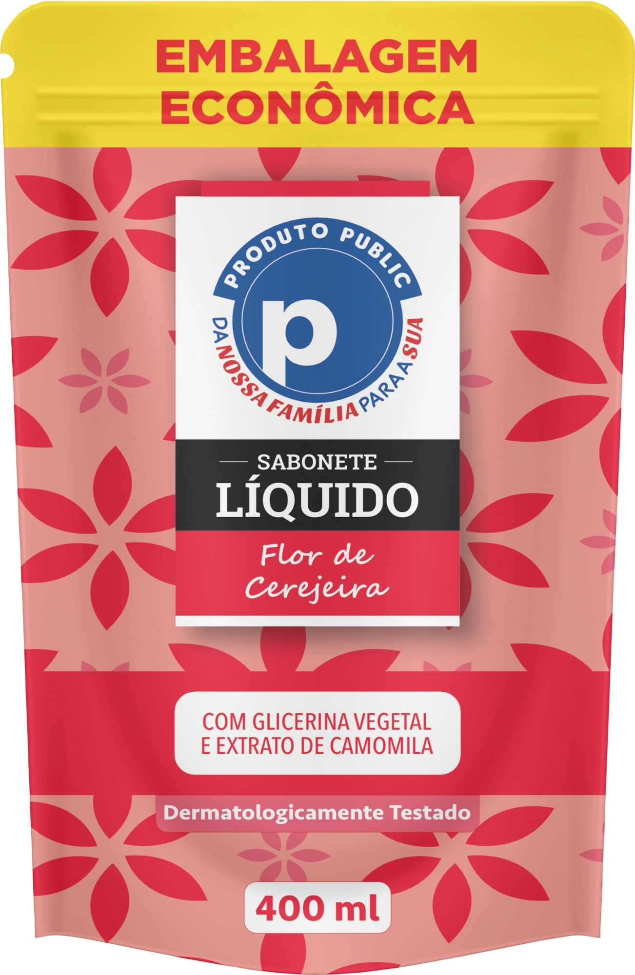 Sab Liq Public 400ml Flor De Cerejeira
