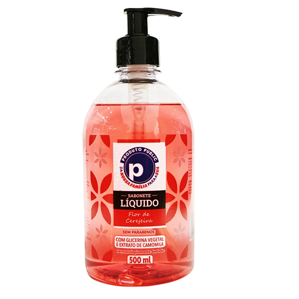 Sab Liq Public 500ml Flor De Cerejeira