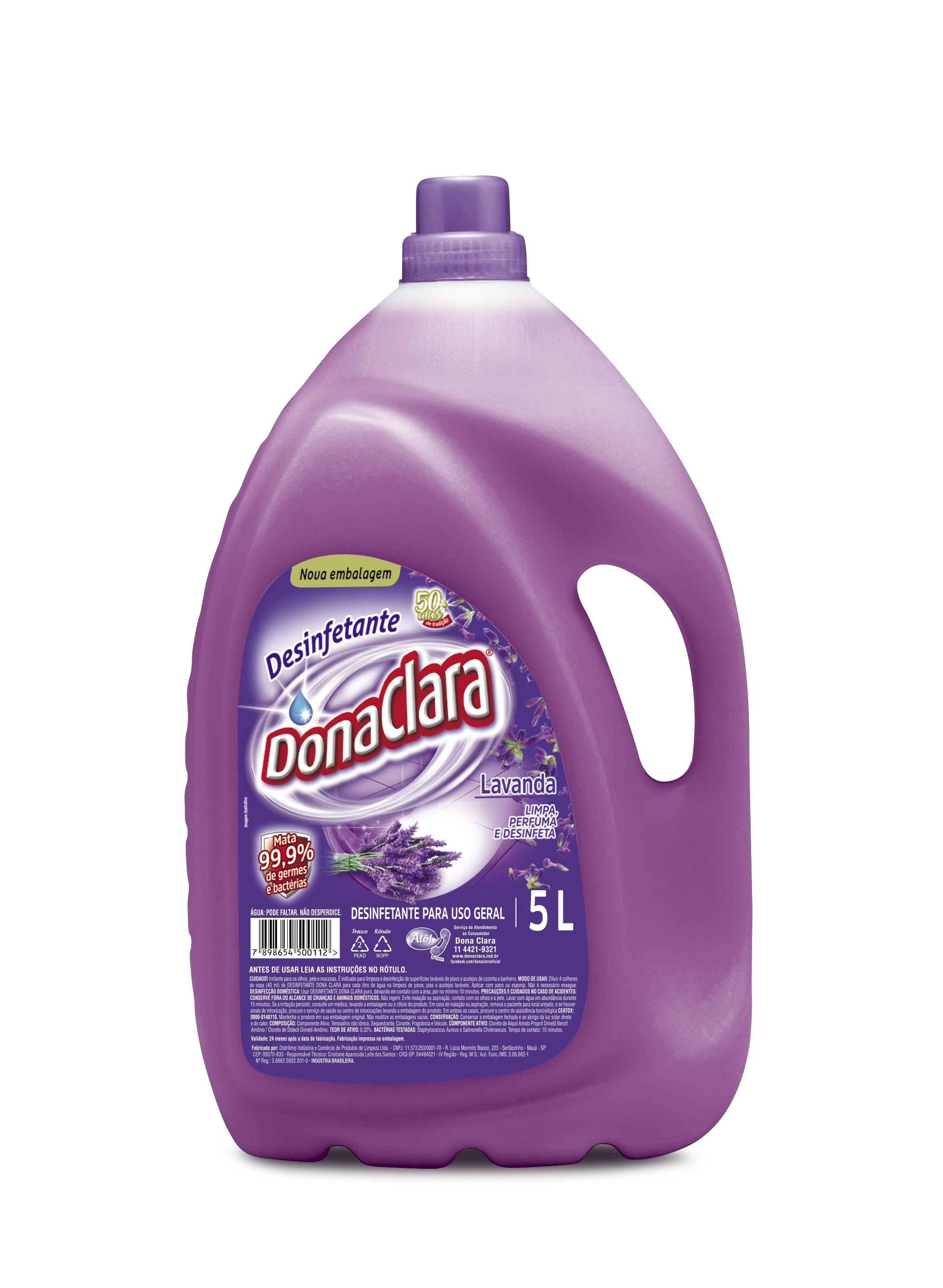 Desinf Dona Clara 5l Lavanda