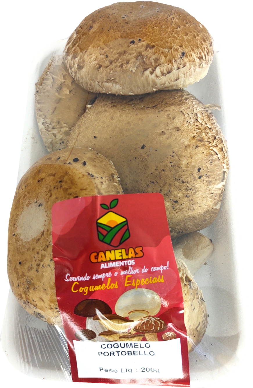 Cogumelo Canelas Porto Belo 200g