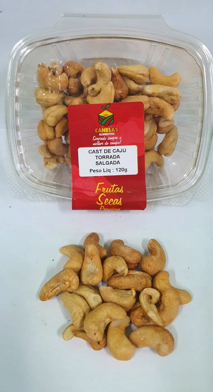 Castanha Caju Canelas 120g S/sal