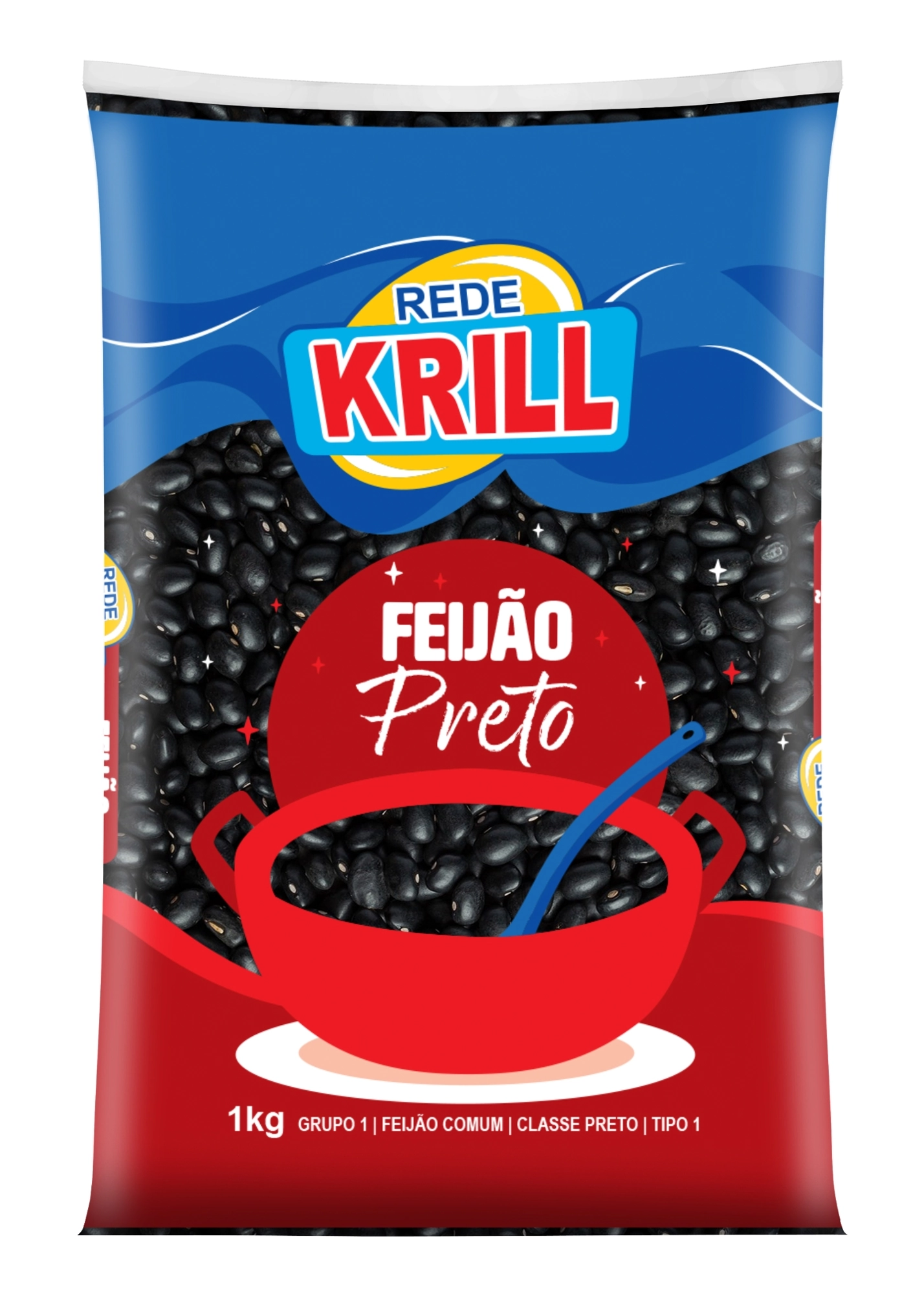 Feijao Preto Krill T1 1kg