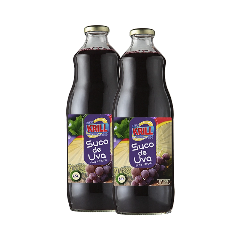 Suco Krill Uva Tinto Integral 1.5l