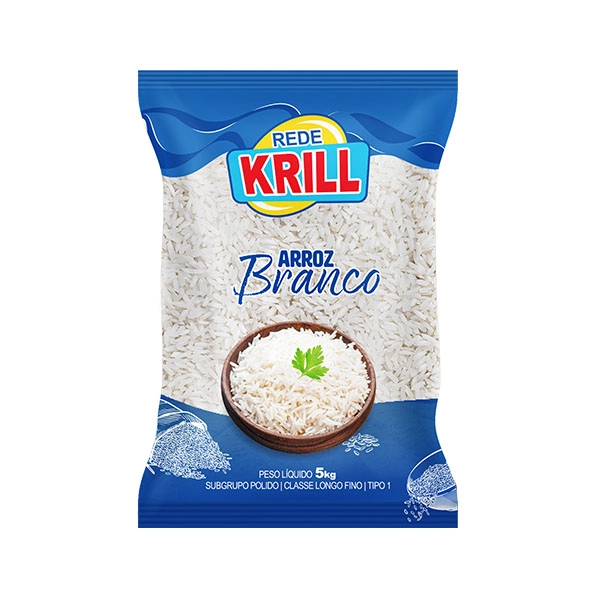Arroz Rede Krill Branco 5kg