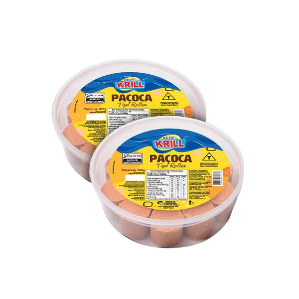Pacoca Krill Rolha 300g