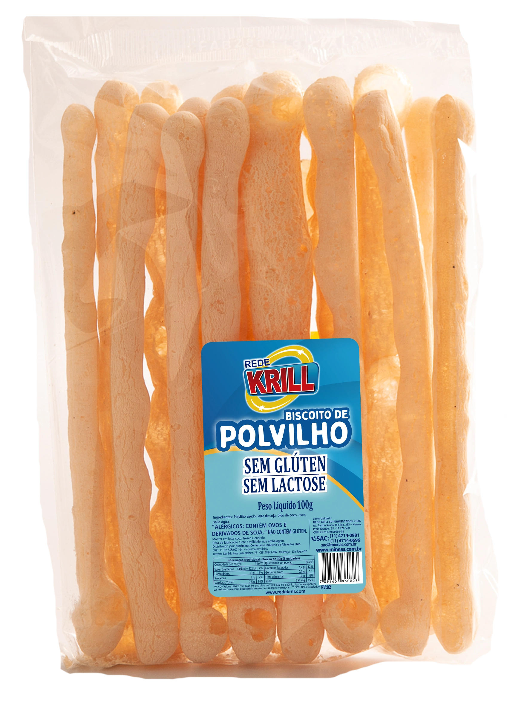 Polvilho Krill S/lactose 100g