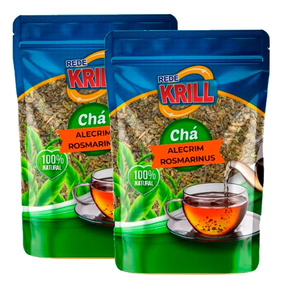 Cha Rede Krill Alecrim Rosmarinus Sc.30g