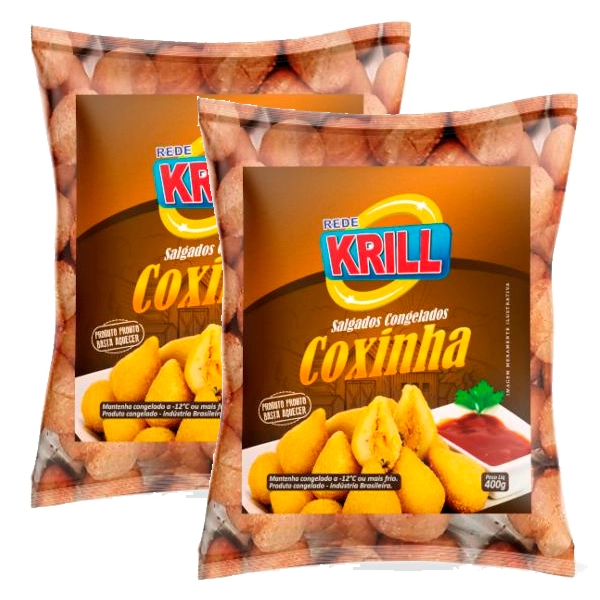 Coxinha Frango Rede Krill 400g