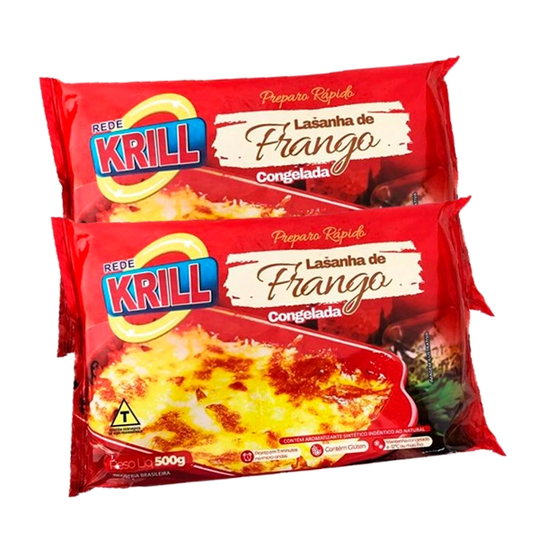 Lasanha Krill Frango 500g