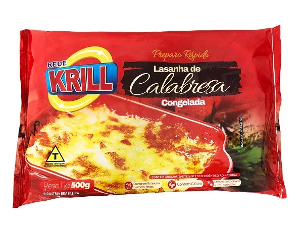 Lasanha Krill Calabresa 500g