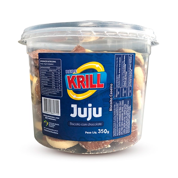 Bisc.rede Krill Juju Pt.400g