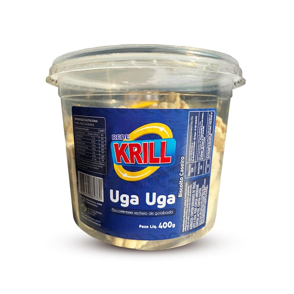 Bisc.rede Krill Uga Uga Pt.400g