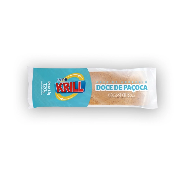 Pacoca Rede Krill Doce Caipira Barrinhas 120g