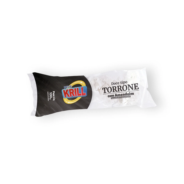 Torrone Rede Krill Doce Caipira Barrinhas 100g