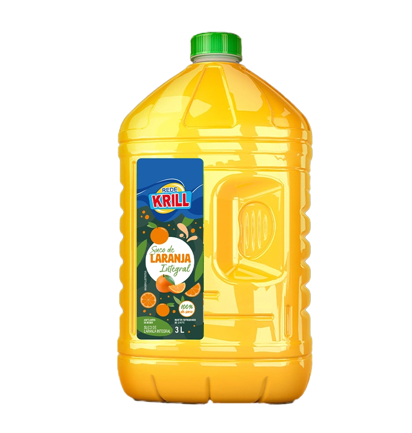 Suco Rede Krill Laranja 3l