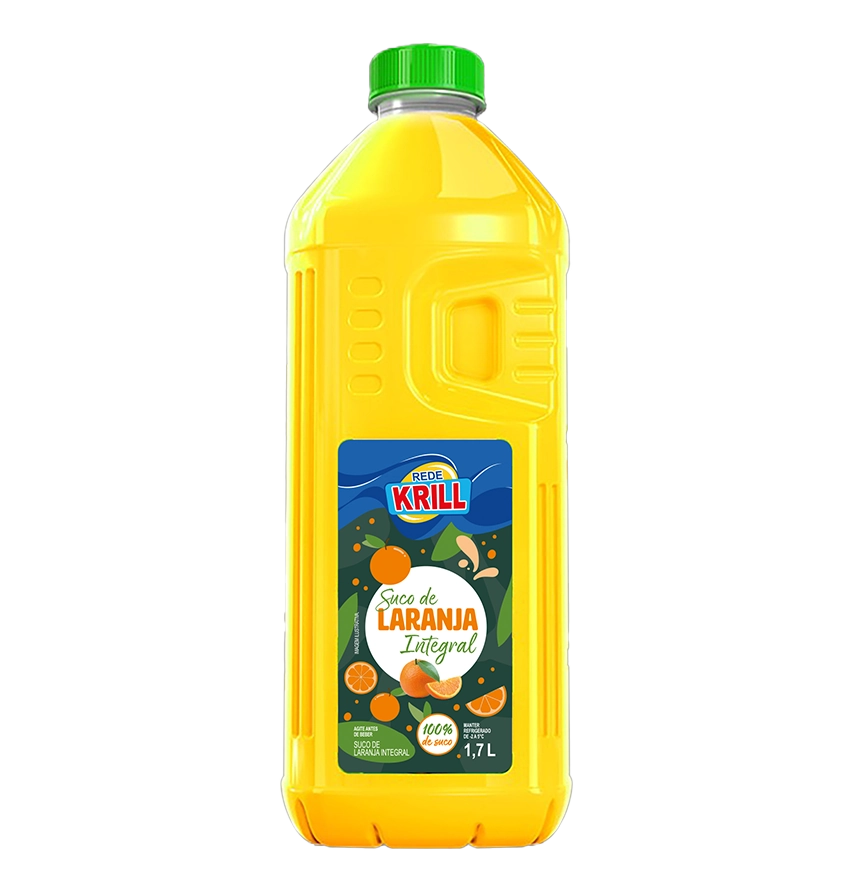Suco Rede Krill Laranja 1,7l