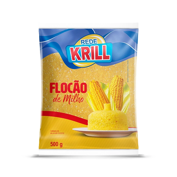 Far.milho Rede Krill Flocao 500g