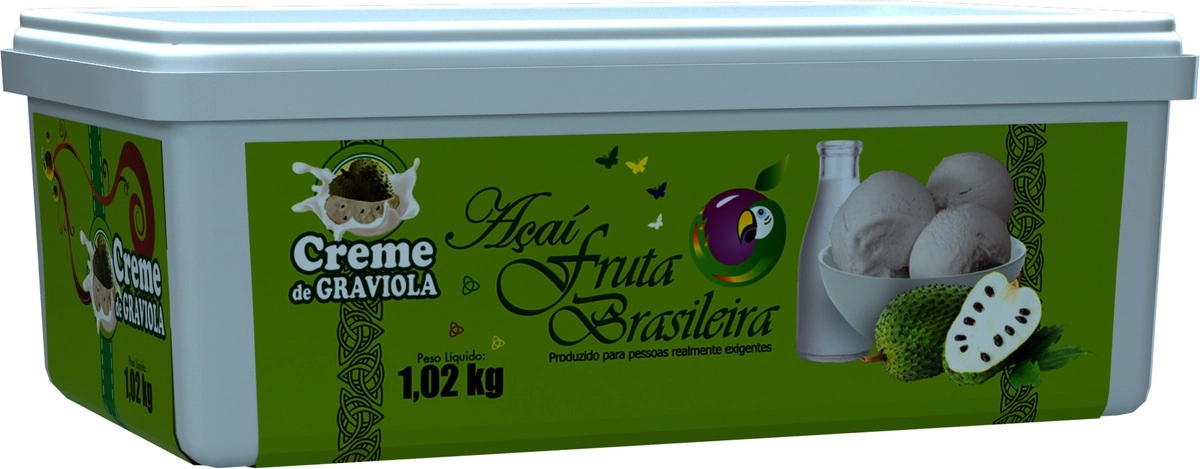 Creme Fruta Brasileira 1,02kg Graviola