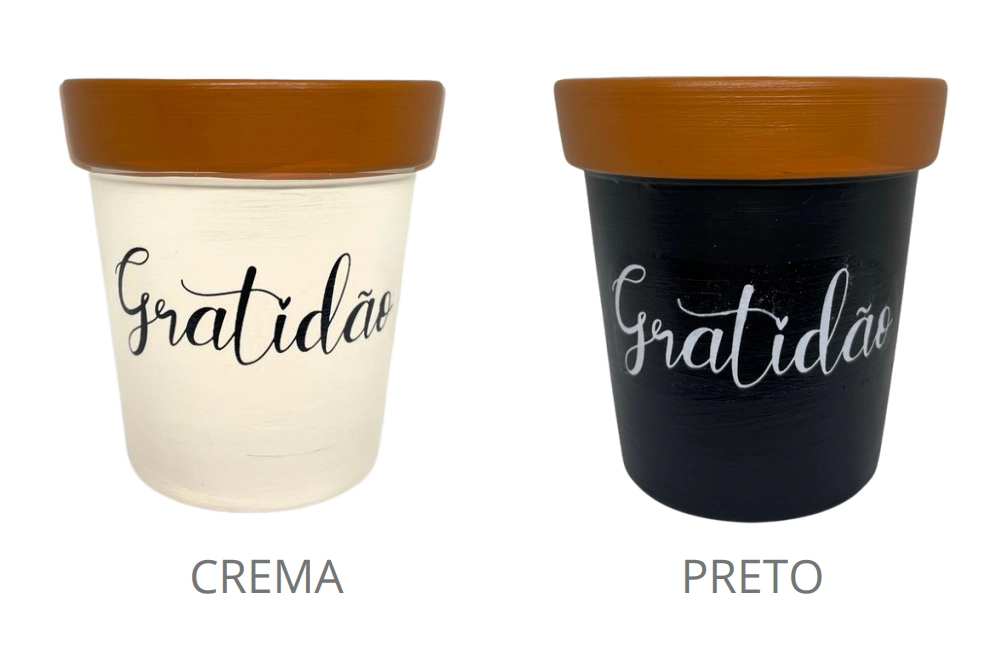Vaso Gratidao P 2468 Vanjos