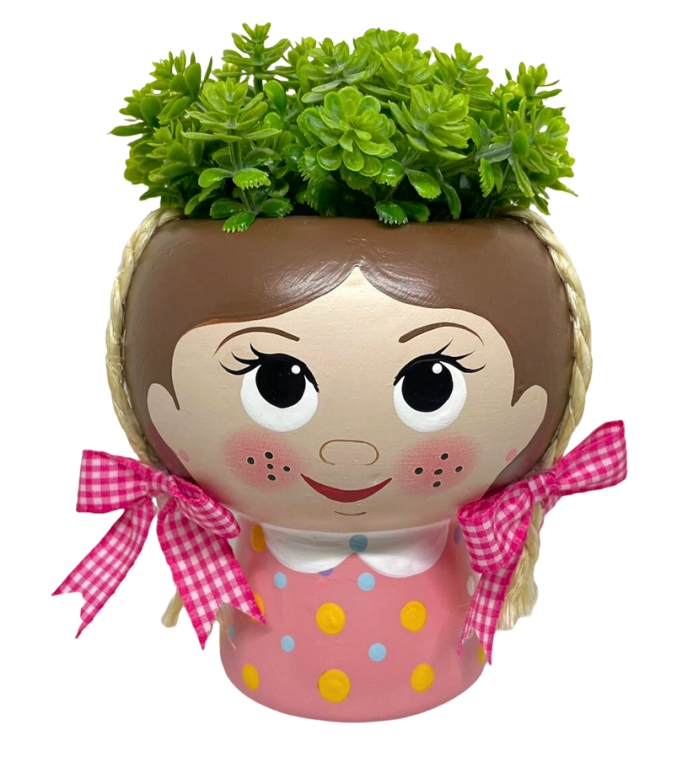 Menina Caipira Suculenta 2481 Vanjos