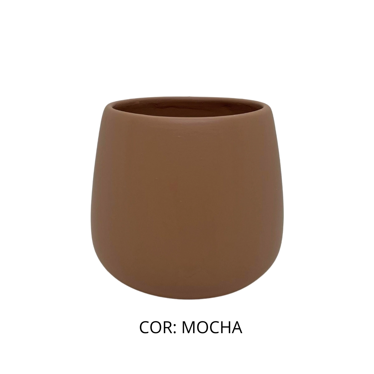Vaso Ceramica Gota Elegance 8x7cm 2488 Vanjos