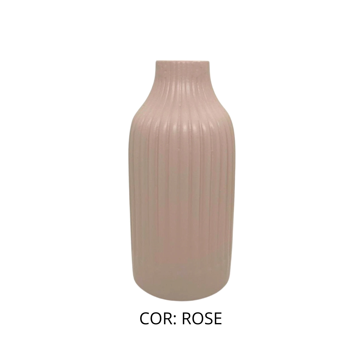 Vaso Ceramica Riscado Elegance 21x9,5cm 2607 Vanjos
