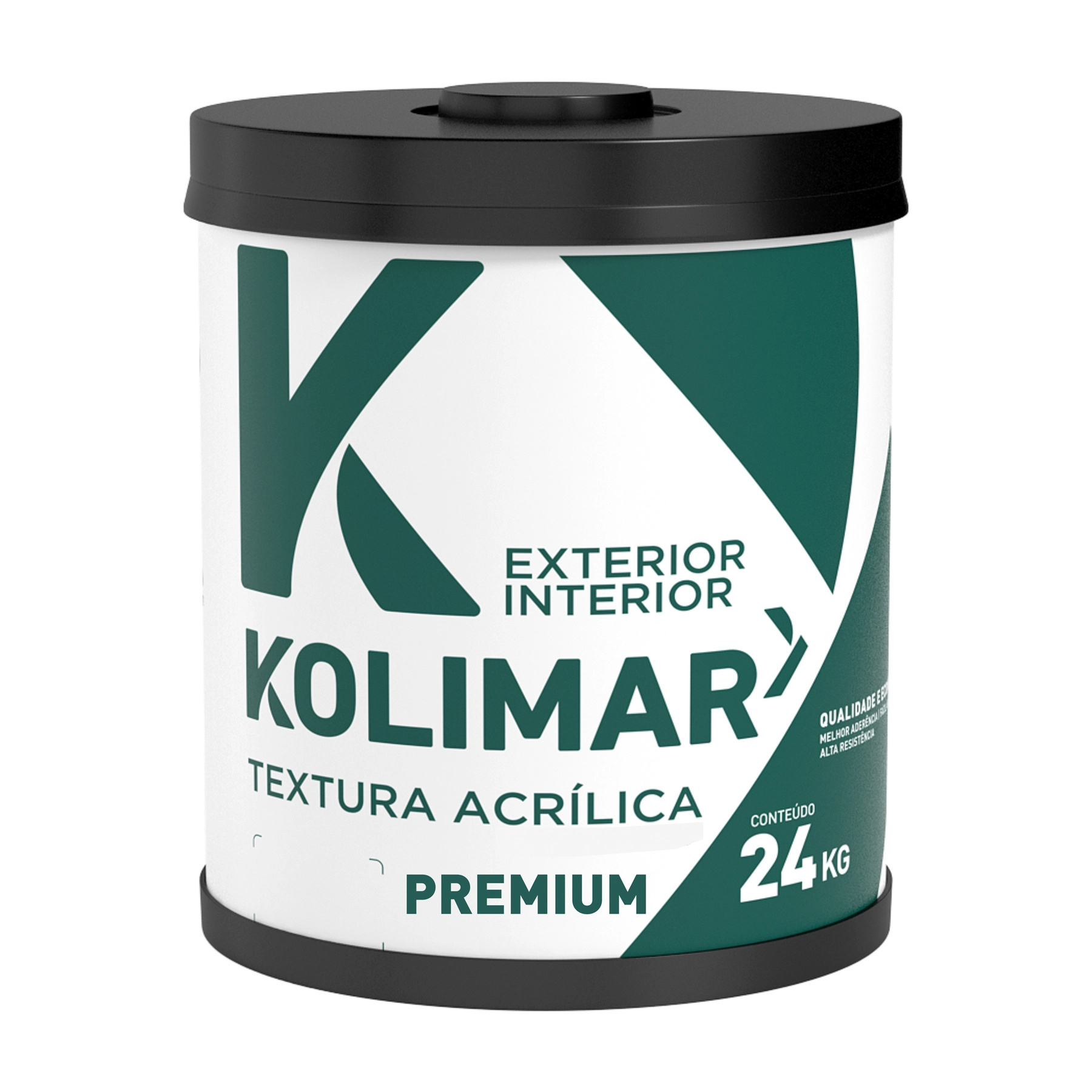Textura Rústica Premium Cinza Arpoador 24Kg Kolimar