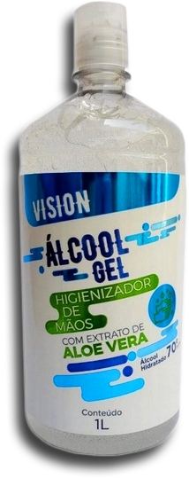 Gel Antisseptico P/maos Vision 1kg Aloe Vera