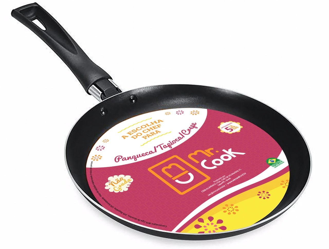 Panquequeira E Tapioqueira Mr Cook Aa Preta Gmt N 22