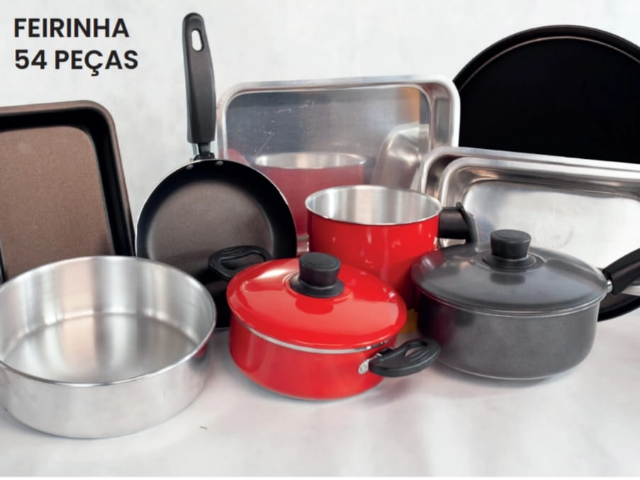 Feirinha Aluminio Ll 54pcs