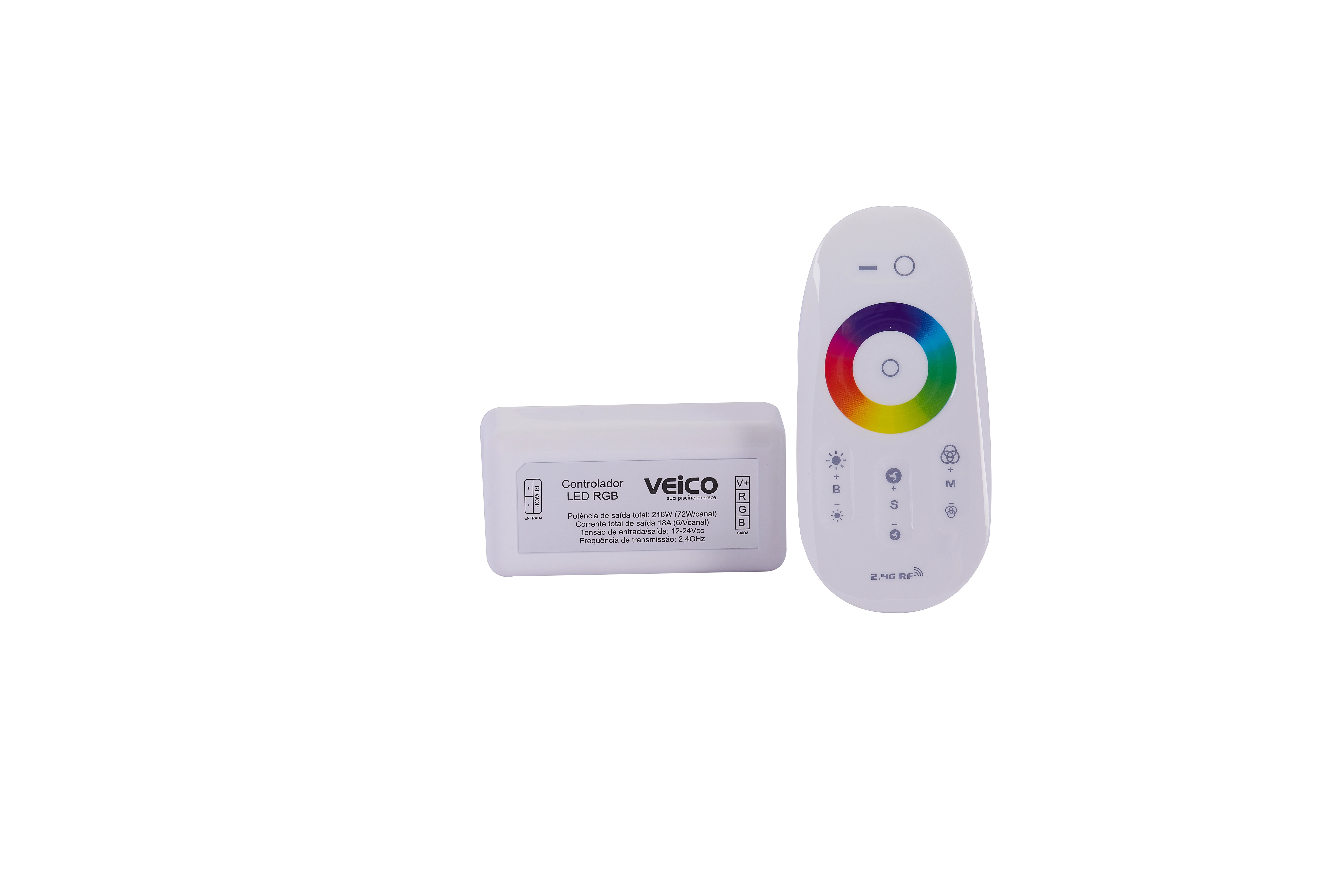 Controlador LED RGB Touch