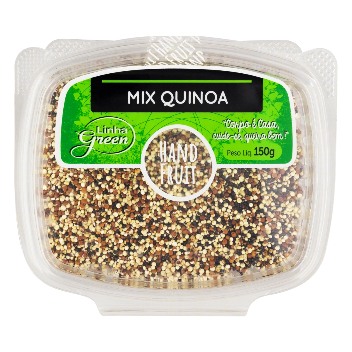 Mix De Quinoa Em Grãos Hand Fruit Green Pote 150g