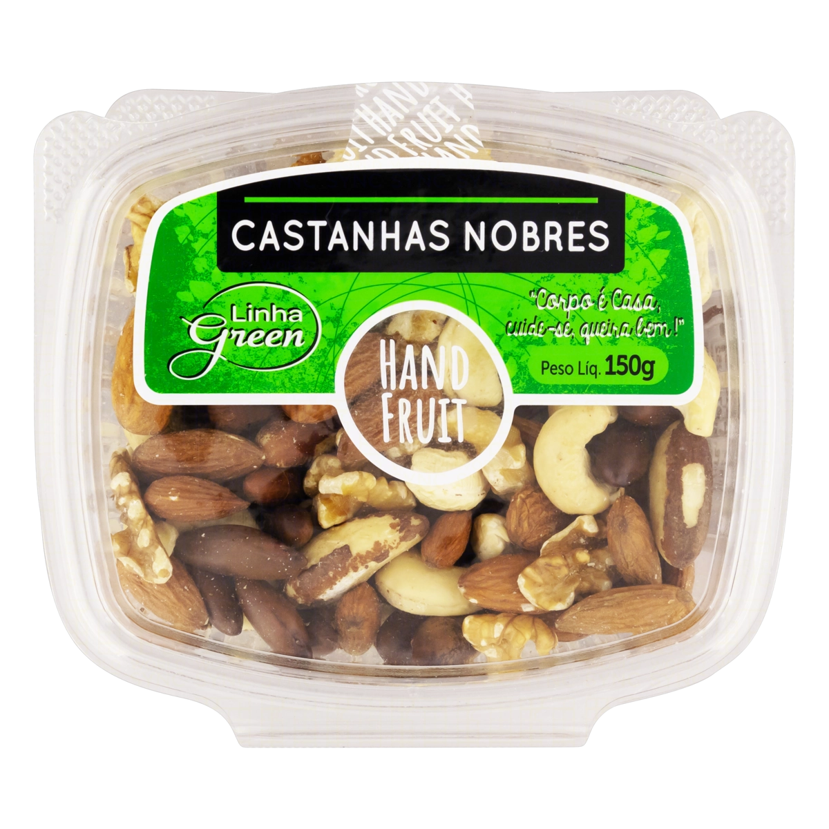 Mix De Castanha Hand Fruit Green Pote 150g