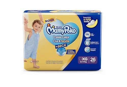 Fralda Descartável Infantil Calça Mamypoko Dia Noite Xg Pacote 26 Unidades