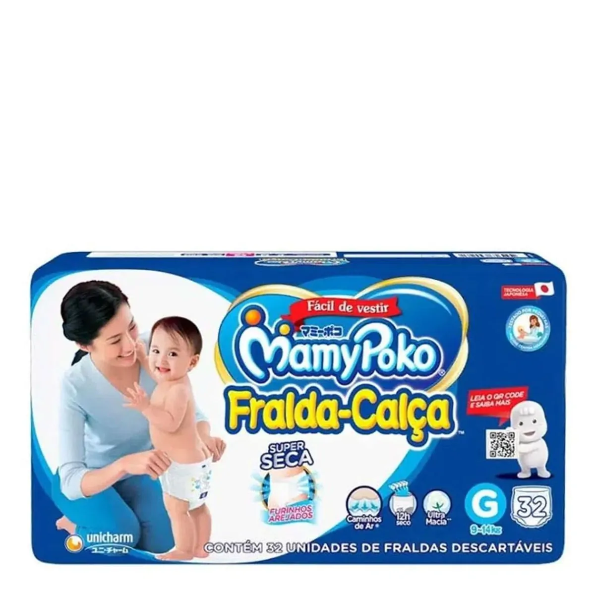 Fralda Descartável Infantil Seca Calça Mamypoko Premium G Pacote 30 Unidades