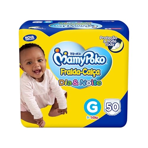 Fralda Calça Dia&amp;Noite Mamypoko G C/50