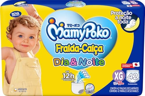 Fralda Calça Dia&amp;Noite Mamypoko XG C/42