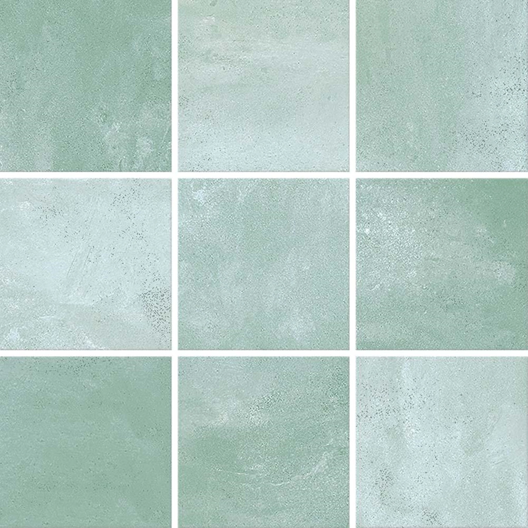 Revestimento para Piscina Decorado Brilhante 10x10cm Borda Arredondada HD10160 Tecnogres