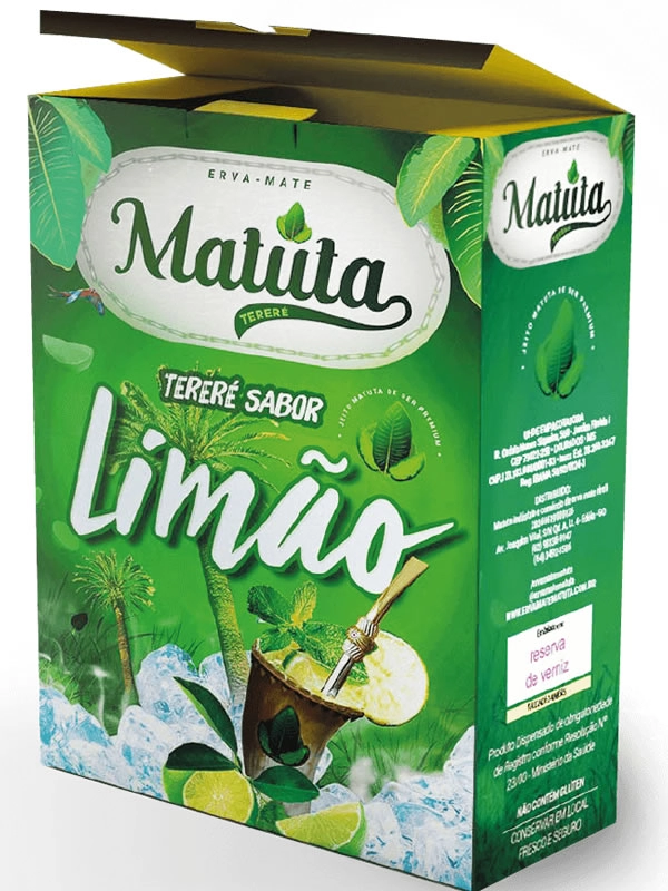 Erva Mate Matuta Limao 500g