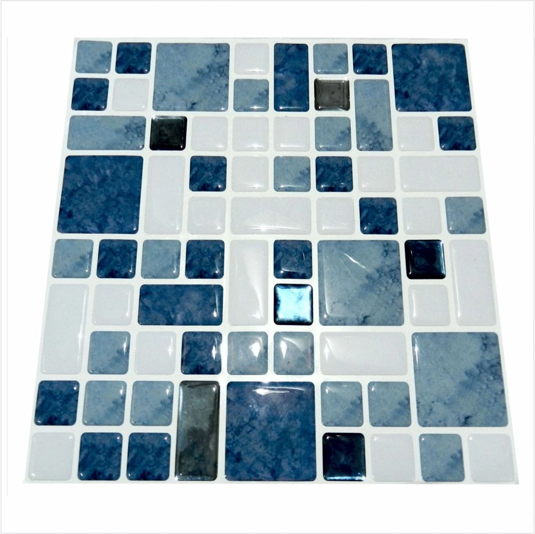 Pastilha Adesiva Resinada Kipastilha Código G405 Azul Unidade