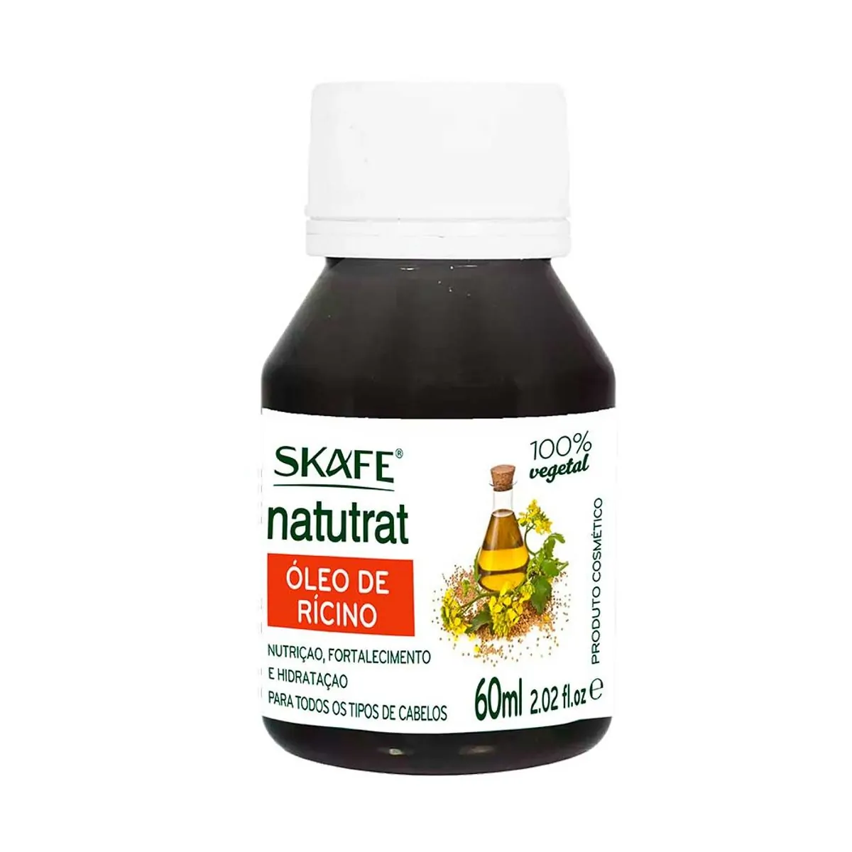 Oleo De Ricino Natutrat 60ml Sos
