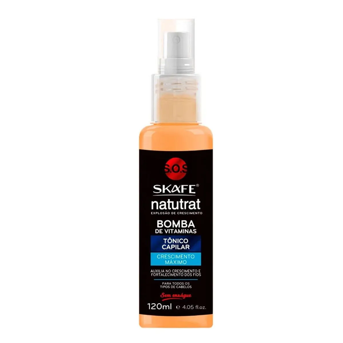 Tonico Capilar Natutrat 120ml Sos Crescimento