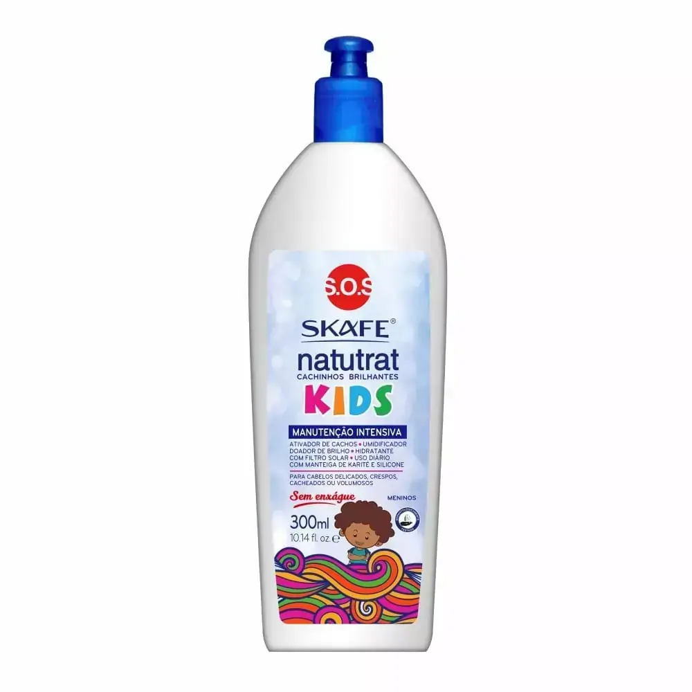 Creme De Pentear Skafe Natutrat S.O.S Kids Meninos 300ml