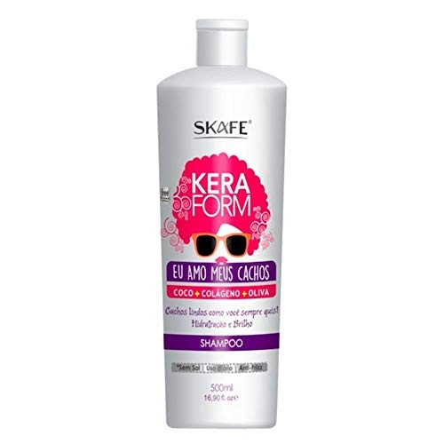 Shampoo Skafe Keraform Eu Amo Meus Cachos 500ml