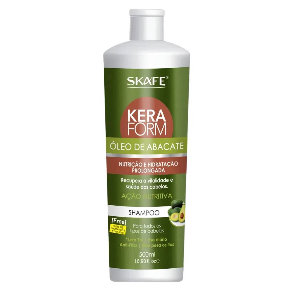 Sh Skafe Keraform 500ml Oleo De Abacate