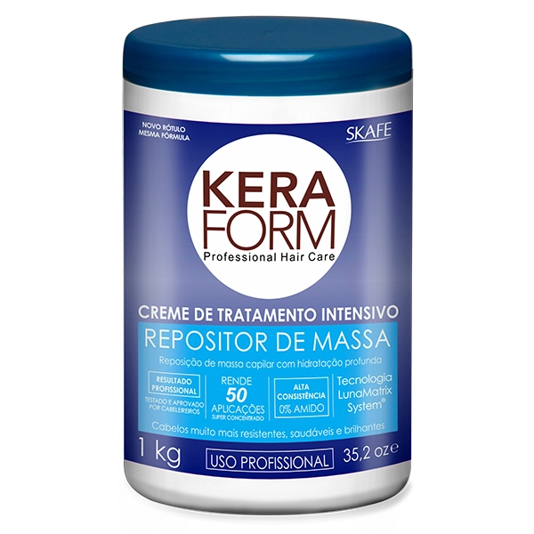 Creme Tratamento Intensivo Repositor Massa 1kg