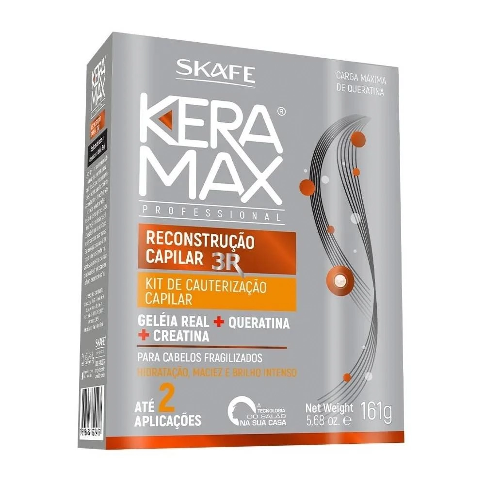 Queratina Skafe Keramax Kit 161ml 161ml