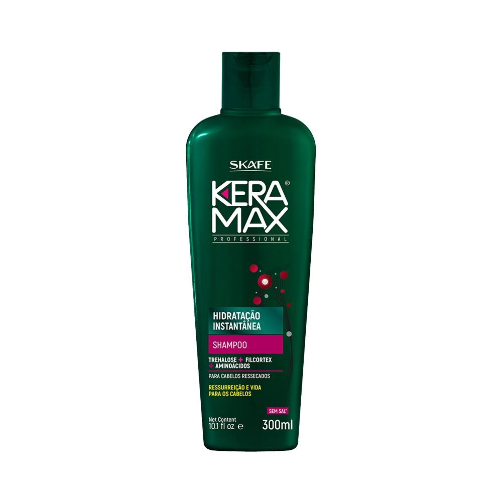 Shampoo Tratamento Keramax Hidratação Instantânea 300ml