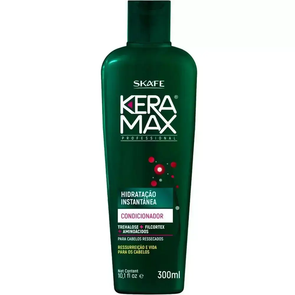 Condicionador De Tratamento Keramax Hidratação Instantânea 300ml